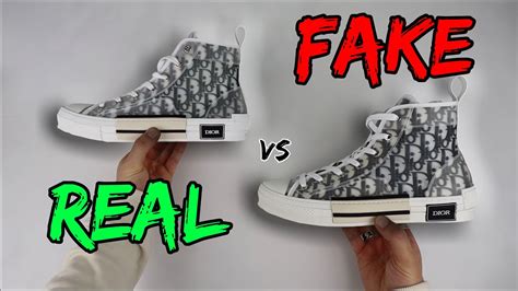 real vs fake dior sneakers|are dior heels real.